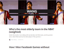 Tablet Screenshot of kevinwang.us